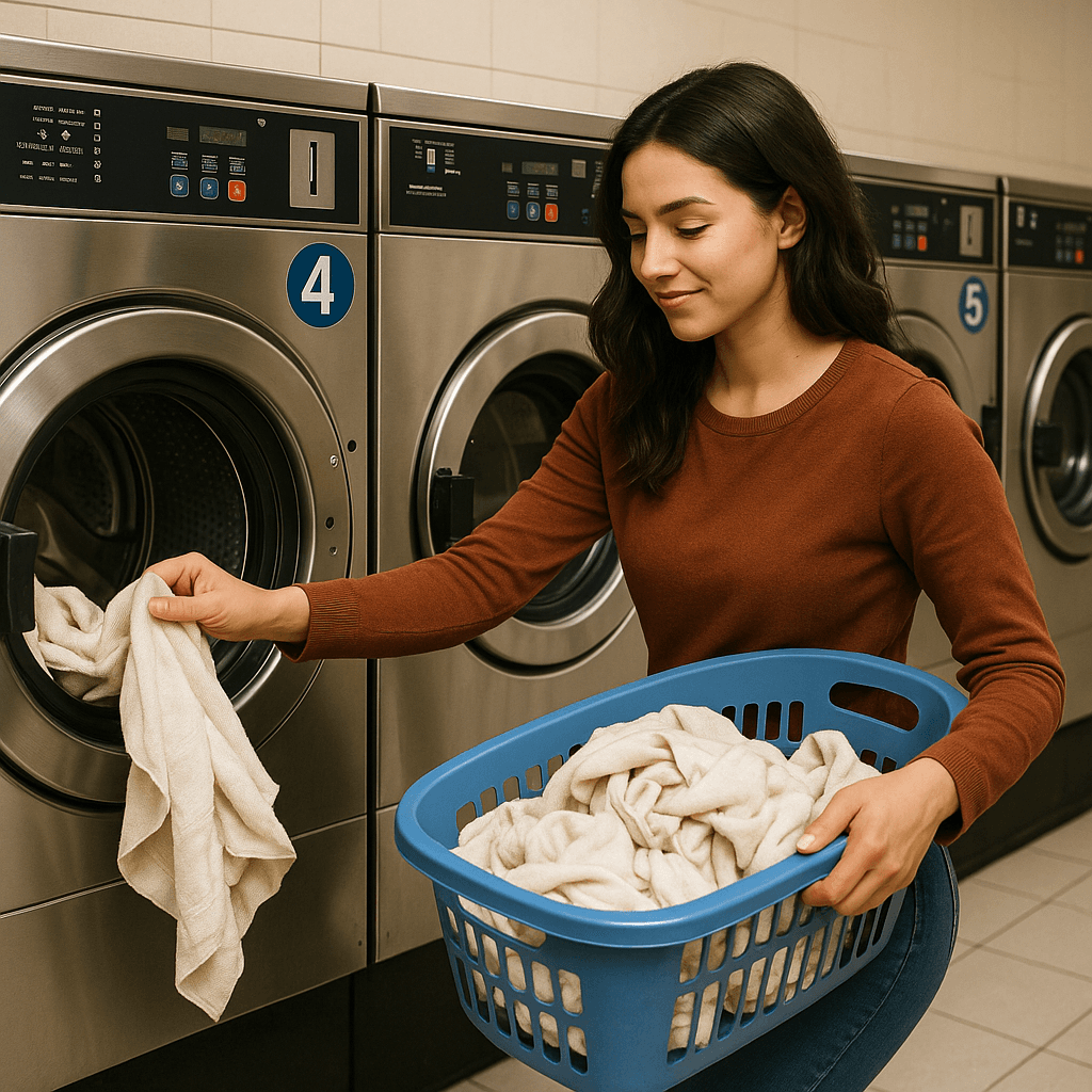 Sunlight across glossy blue tile
